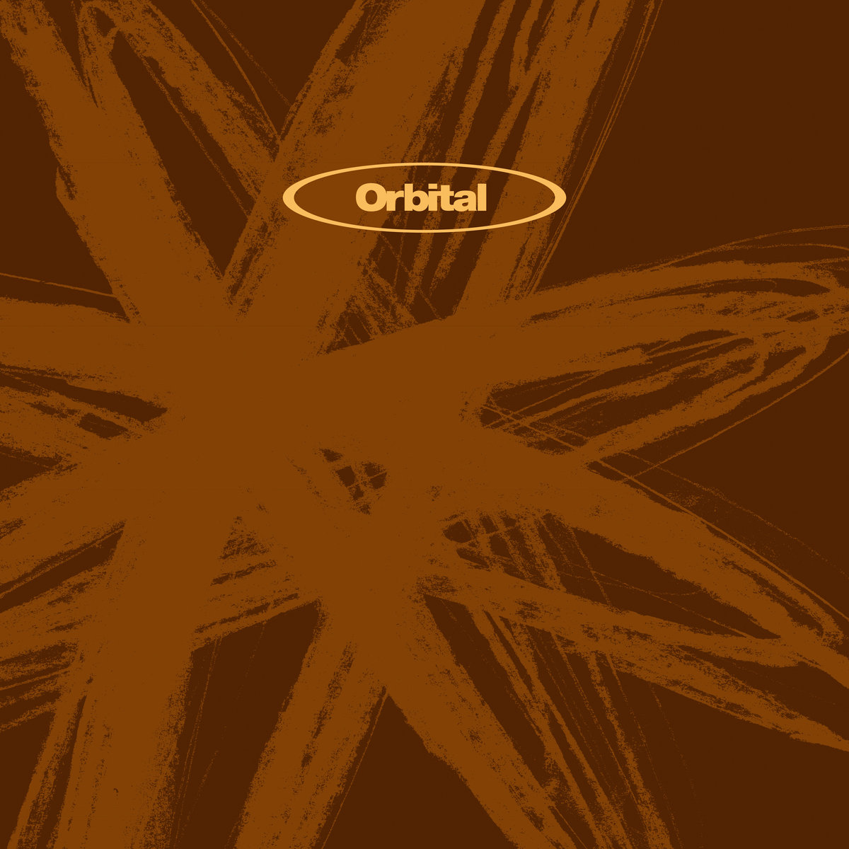 Orbital Brown Album abstract brown cover artwork